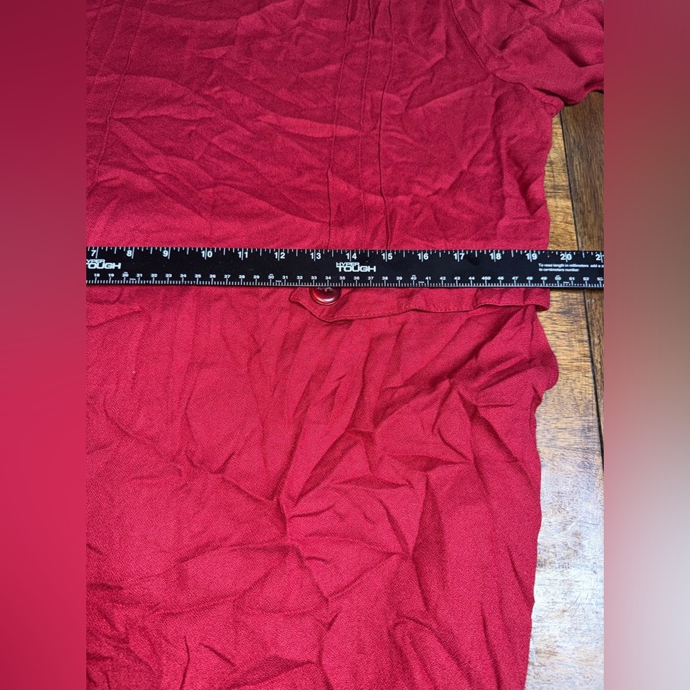 Flax Midi Rayon Dress - Picture 5 of 6